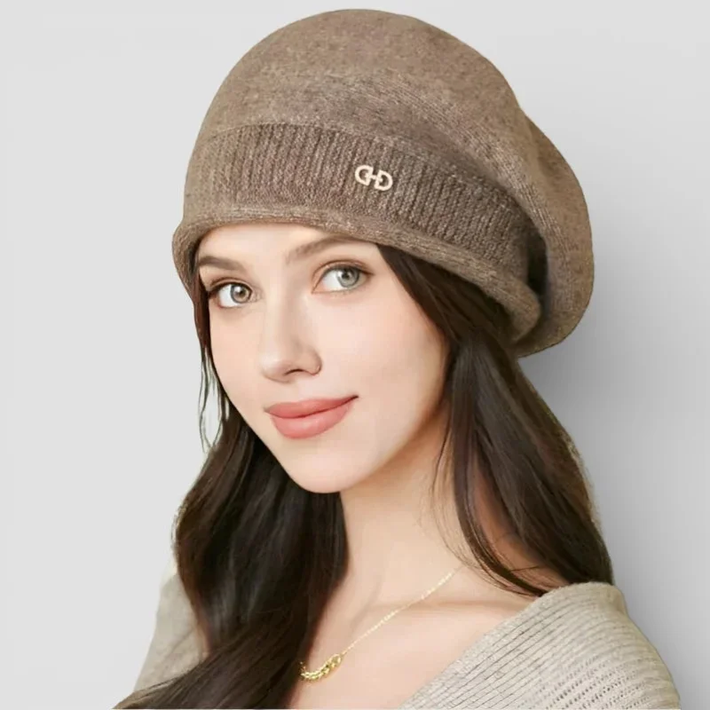 Slouchy Wool Beret - Image 7