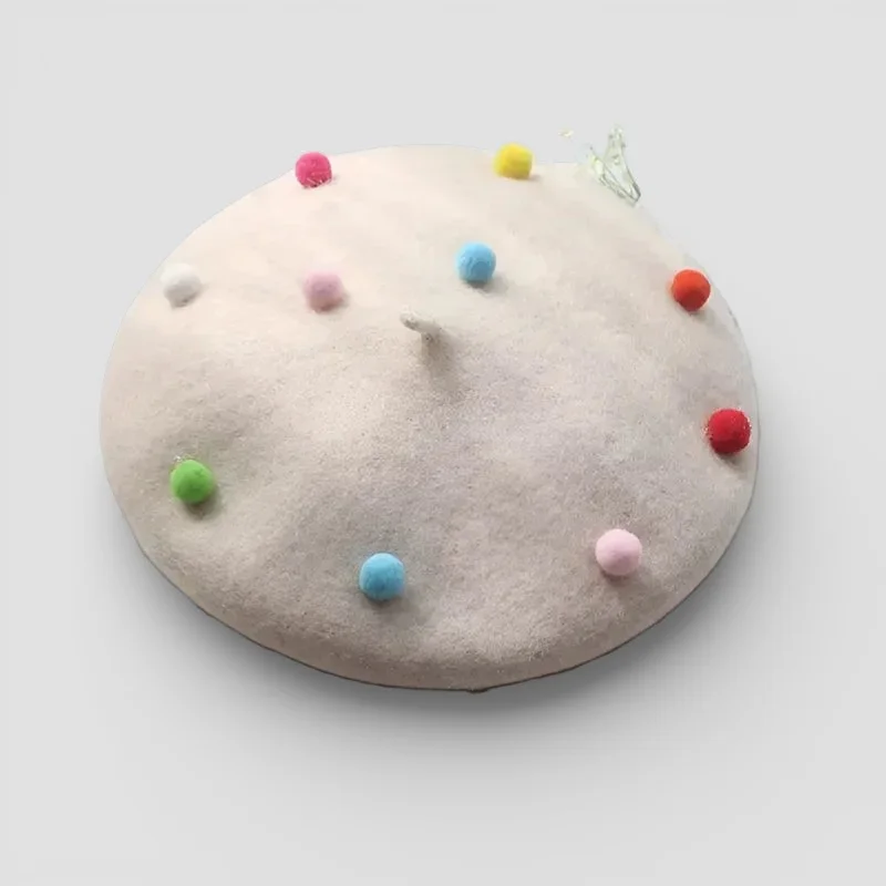 Wool Candy Beret - Image 3