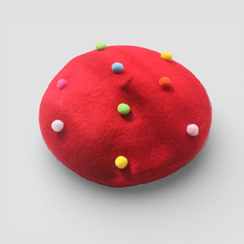 Wool Candy Beret - Image 5