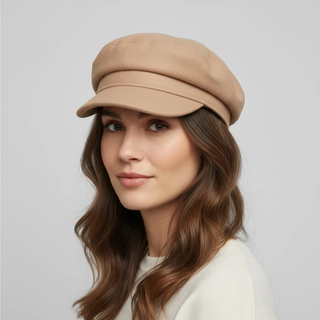 Wool Newsboy Cap - Image 2