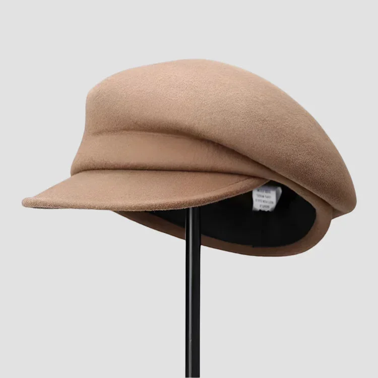 Wool Newsboy Cap - Image 3