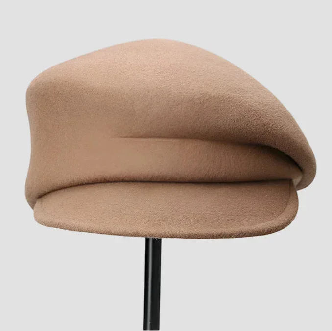 Wool Newsboy Cap - Image 4